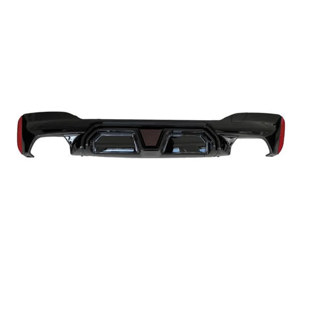 

Подходит для задней губы BMW 5-й серии G30/G38 CS, ярко-черный задний диффузор G30/G38 со светодиодом