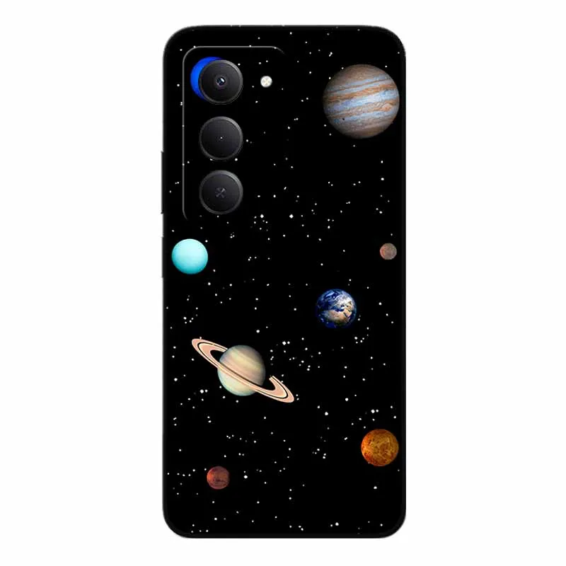 ل Xiaomi Redmi 15 5G الأسد القط لينة غطاء سيليكون ل غالاكسي Redmi15 4G حافظة من البولي يوريثان للصدمات BlackCover 15 4G 5G الحيوان الوفير