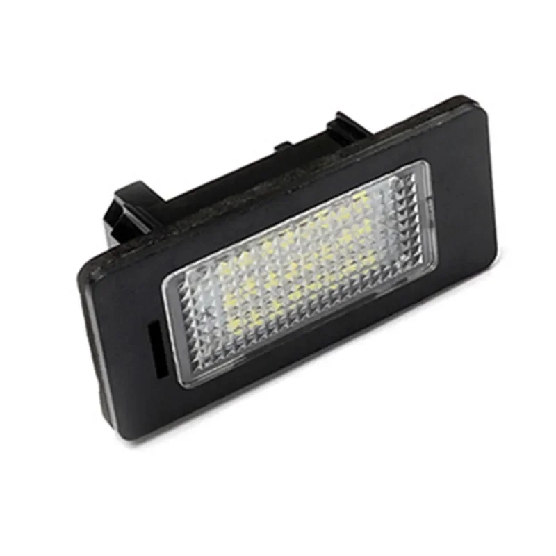 2X12V Auto Achter 18 Led Smd Kentekenplaat Licht Lamp Voor Citroen C4 C3 C5 C6 C8 Voor Peugeot 307 106 207 308 406 407 508