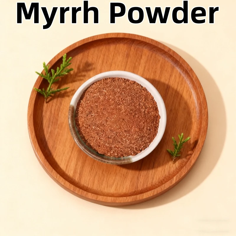 50g-1000g Top Sacred Commiphora Myrrha Wicca Pure Natural Myrrh Resin Powdered Incense Home Fragrance Meditation Therapeutic
