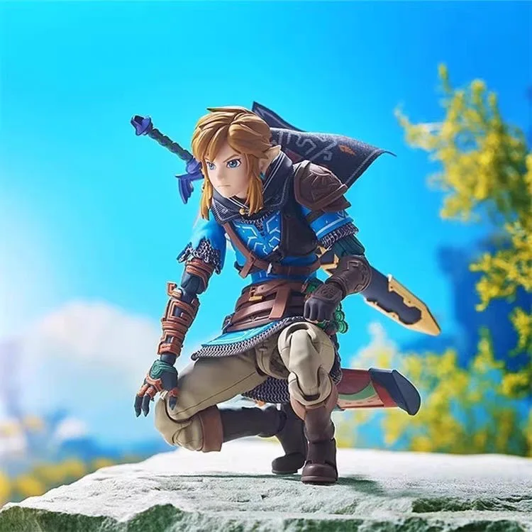 The Legend Of Zelda Tears Of The Kingdom Actionfigur Figma 626 Link Figuren Breath Of The Wild Anime Figur Sammeln Sie Modellgeschenk – Detail 9