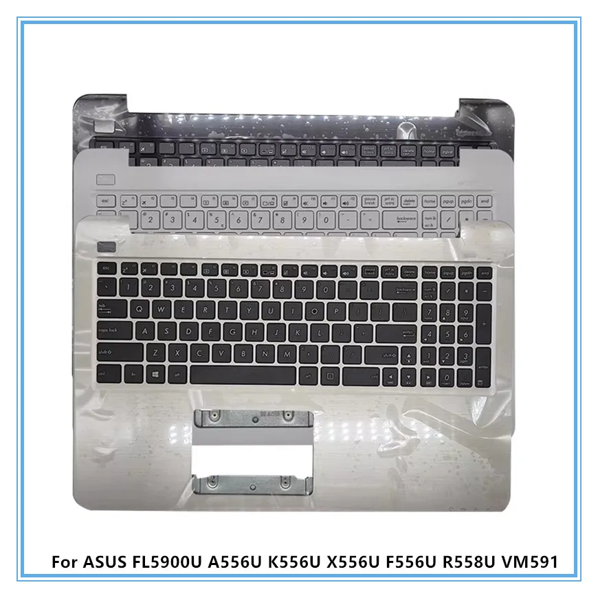 Laptop Palmrest Assembly with US Keyboard For ASUS FL5900U A556U K556U X556U F556U R558U VM591