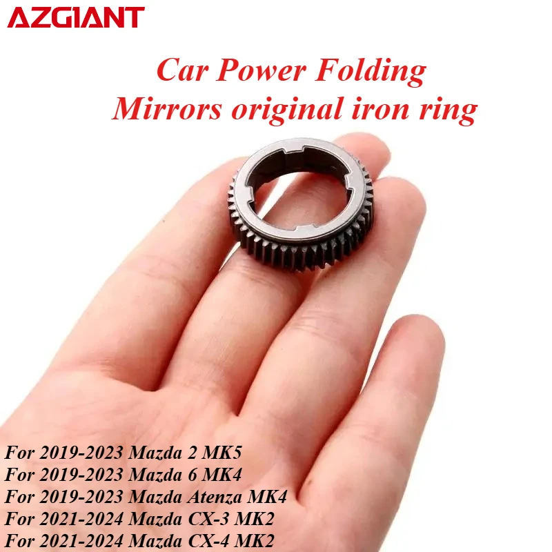 

Car Power Folding Mirrors original iron ring For Mazda 2 MK5 6 Atenza MK4 2019-2023 CX-3 CX-4 MK2 2021-2024 Exterior Accessories