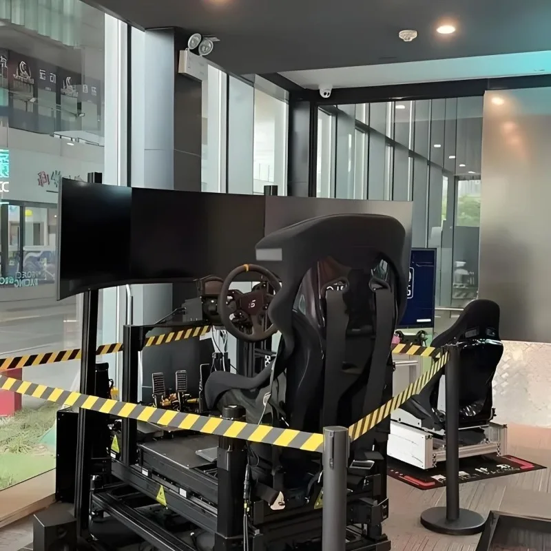 High-performance six-axis racing emulator set, fully upgraded car driving for e-sports racing simulation