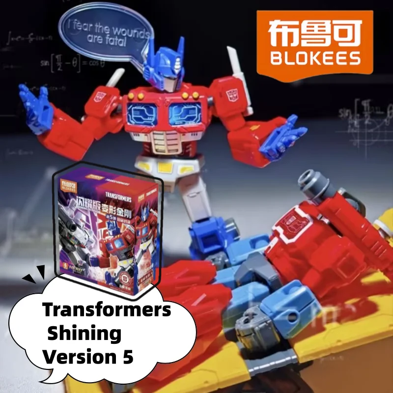 Model Kit Optimus - Transformers Shining Version 5 Blokees Showdown