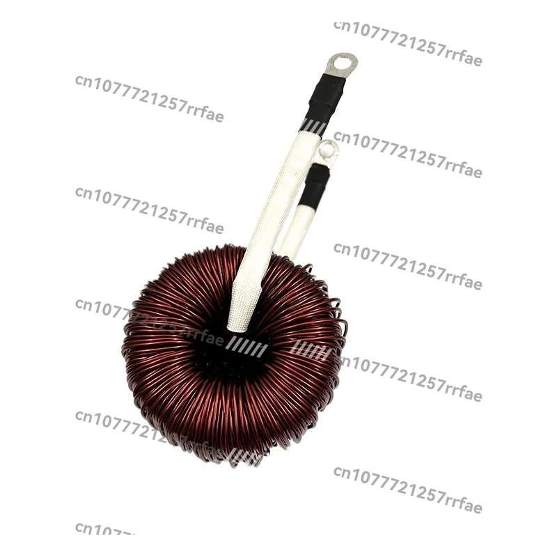 1mH 100A high current reactor, high power photovoltaic inverter, ferrosilicon magnetic ring filter inductor