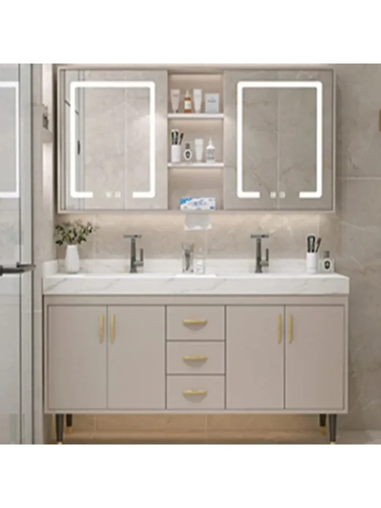 Coluna de armário multiuso para armazenamento de banheiro, base de madeira para pia, prateleira de parede, gaveta de toalha, banheiro fechado, pias de luxo