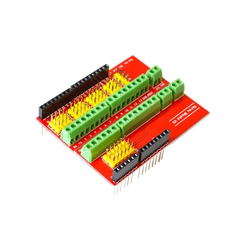 Screw Shield V3 Terminal Expansion Board Interactive Media Compatible With UNO R3