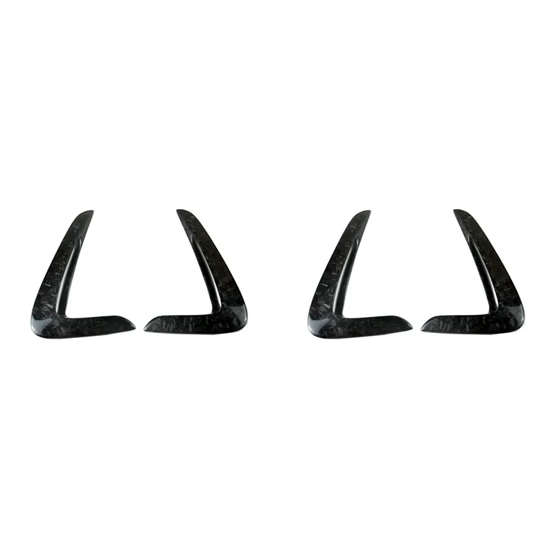 

4X Car Side Wing Air Flow Fender Grille Intake Vent Trim Real Carbon Fiber For BMW F32 F33 F36 4-Series 2014-2020