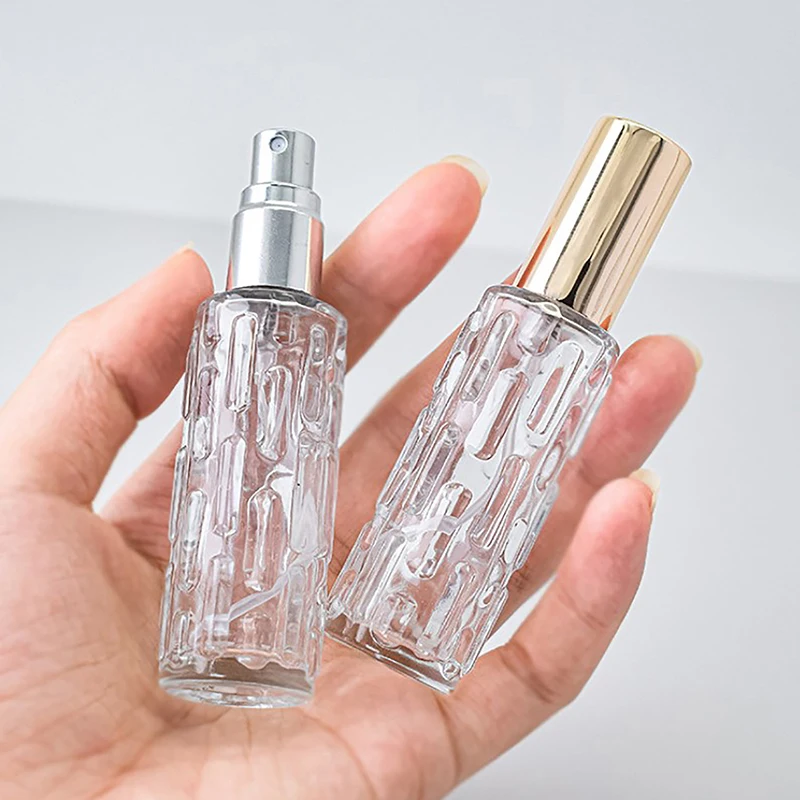 Botol parfum Highend portabel 30ML, botol semprot Premium kaca tekan halus kapasitas besar, botol isi ulang