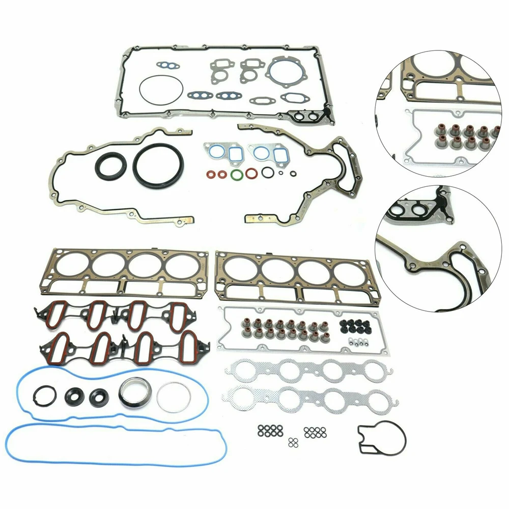 Head Gasket Set Kit For 2004-2008 Chevrolet Express 1500 LT LS 5.3L 4.8L Engine