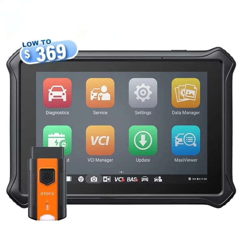 Bi-directional Car Diagnostic Tool 2 Years Free Update Online with OBD II  Tpms Auto Programming Machine view 3