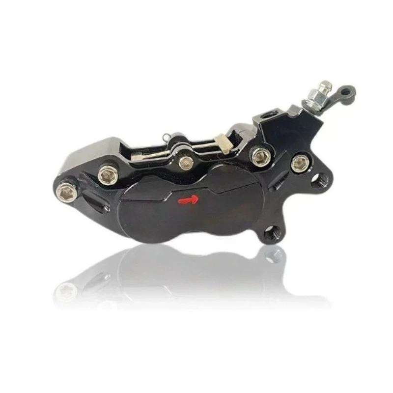 4-Piston Hydraulic Disc Brake Caliper , E-Bike Brake Caliper Assembly