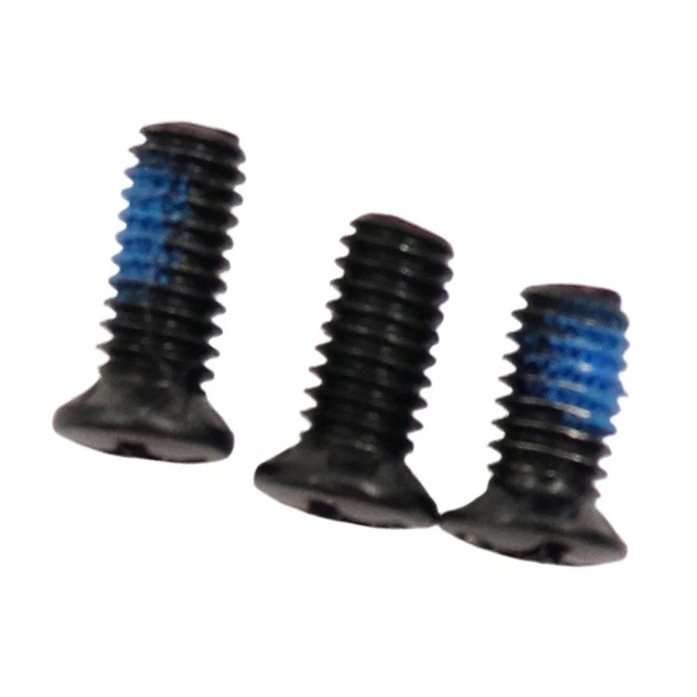 Bike Maintenance Bike Pedal Cleat Screws Bicycle Cleat Bolts Three Different Lengths Low Profile Button Head Metal Material