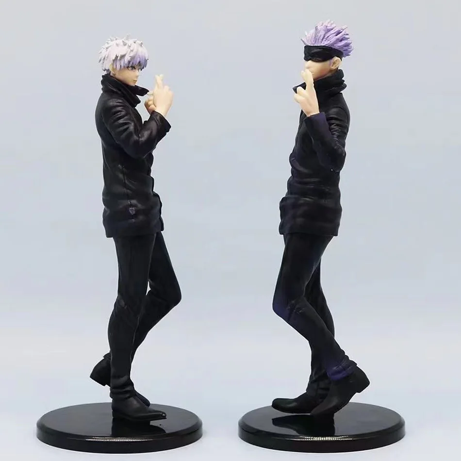 21cm anime jujutsu kaisen satoru gojo figura modelo brinquedo presente coleção itadori yuji figura de ação pvc