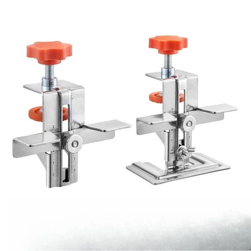 Stainless Steel Cabinet Door Installation Helper, Multifunctional Door Positioning Fixer for Wardrobe Wall Cabinet
