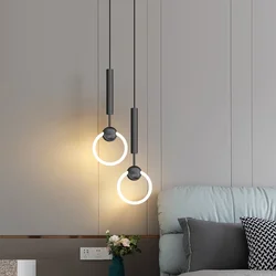 Modern Led Chandeliers Lighting Decoration Bedroom Dining Table Pendant Lights Living Room Kitchen Hanging Lamp Luxury Lustres