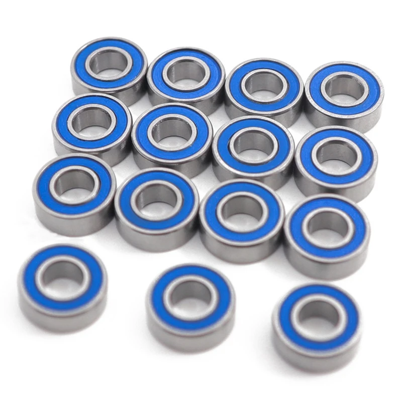 15 Piece Bearing Remote Control Car Accessories Alloy Suitable For Traxxas1/10Rustler Bandit Slash2wd