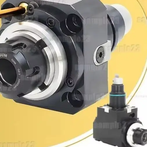 1PC BMT40/45/55/65 Live Tool Holder 90 Degree 0 Degree Turn-Mill Complex Power Tool Holder for Turret CNC Lathe