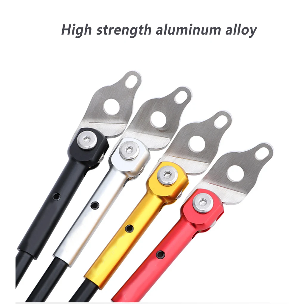 Cavalletto per bici Accessori modificati Cavalletti laterali per bici Dorato 20 pollici