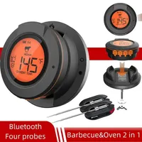 Bluetooth Thermometer Digital Sensor For High 500 Degrees Oven Grill Barbecue Meat Meat BBQ Cooking  Kitchen Accessories Tools