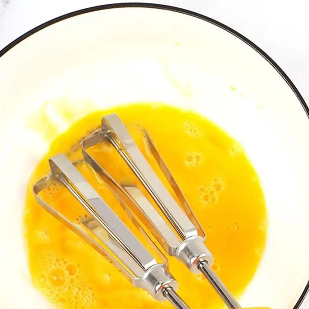 Egg Beaters Hand Crank, Egg Beaters Hand Crank, Manual Hand Mixer, Rotary Egg Mixer With Double Heads For Home Kitchen J3o1