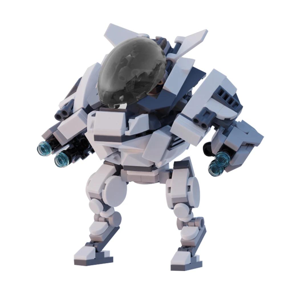 SETBRICKS MOC Centauri Mk II Tactical Combat Mech Robot DIY Model Assemble Bricks Building Blocks Set Toys For Children Gift