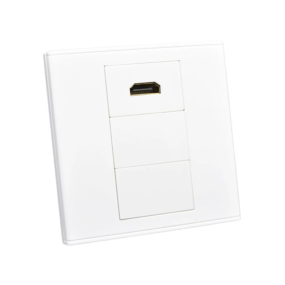 Multimedia-Steckdose 86 Typ Steckdose Frontplatte 90-Grad-HDM-Schnittstelle HD Digital-TV-Panel Multimedia-Computer-Buchse