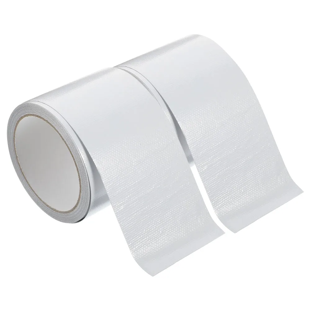 

2 Rolls Waterproof Awning Repair Tape 8CMx7 5M White Fiberglass Cloth Adhesive Canvas Truck Tarp Tent Fix Outdoor Camping Hiking