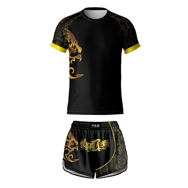 Combat suit, children's and adult combat clothing, training suit, Sanda, Muay Thai suit, fighting suit