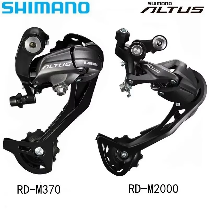 Shimano ALTUS RD-M2000/M370 9-Speed Mountain Bike Rear Derailleur Long Cage for MTB Bicycle