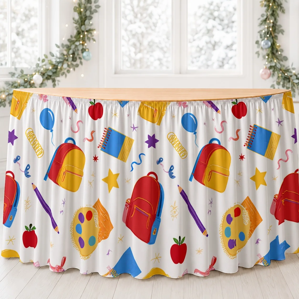 1pc School Reunion Theme Party Tablecloth