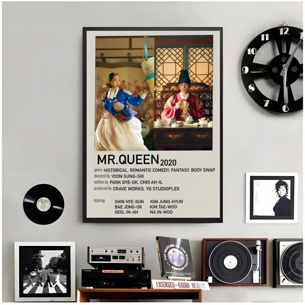 Royal Historical Q-Queen Cheorin Poster Modern Wall Art Home Decor Living Room Decorative Print Unframed
