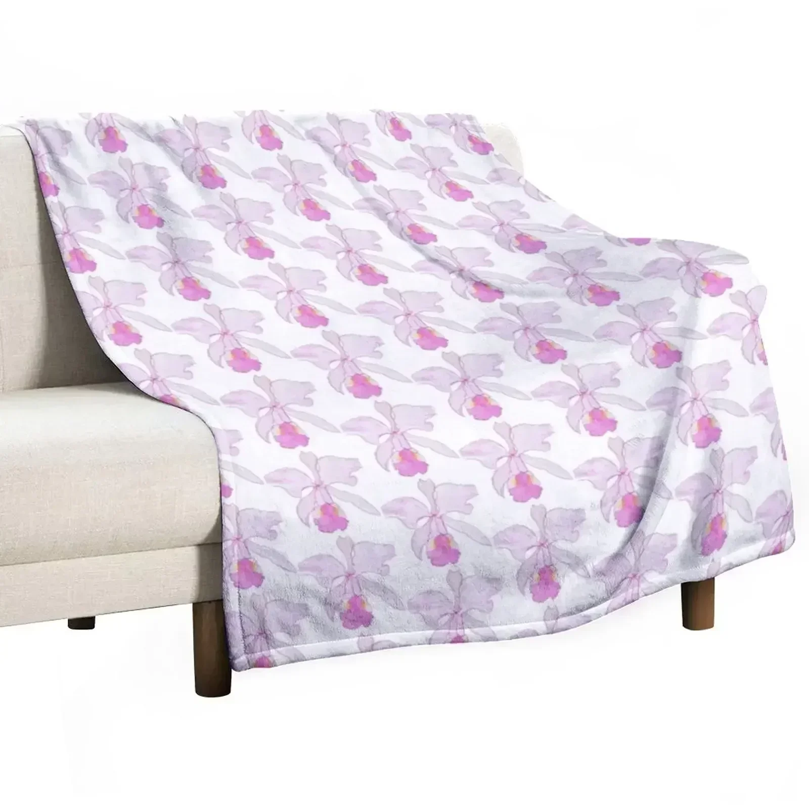 Orchid no1 Throw Blanket wednesday christmas gifts Blankets