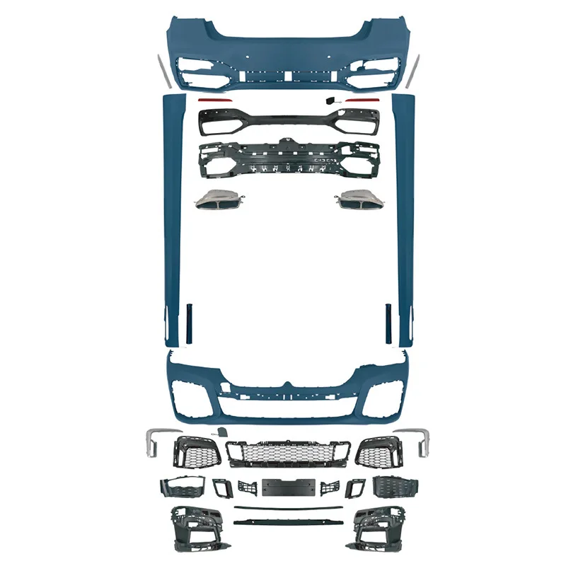 

Suitable for BMW 7 Series Surround G11G12 Later Change Sports Front Bar Rear Bar Tail Throat Large Surround Kit
