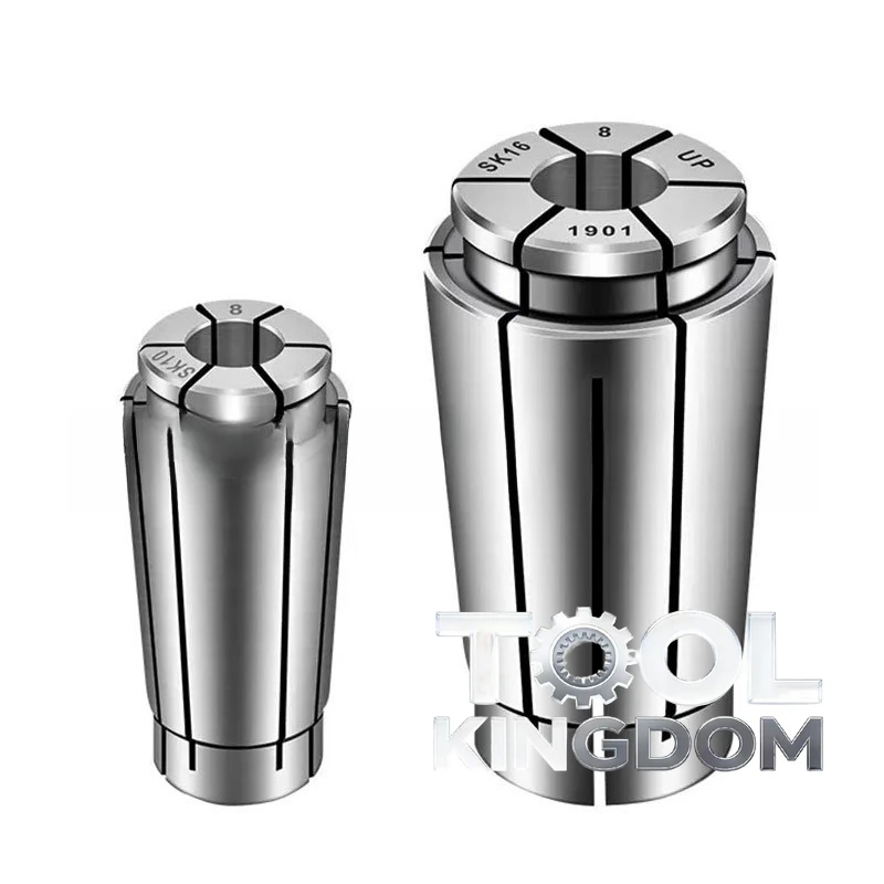 

High-Precision 65Mn Steel Elastic Collet, SK16 Chuck for CNC Machining Center and Engraving Machine Holders