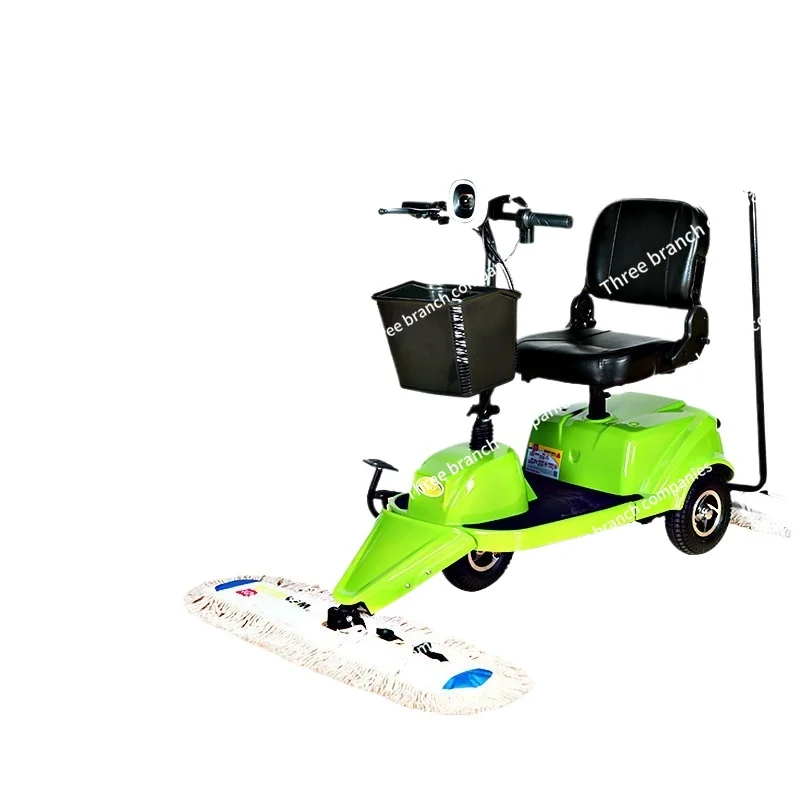 Dwc301 Electric Driving Dust Cart Supermarket Workshop Electric Mop Dust-Free Mopping Gadget