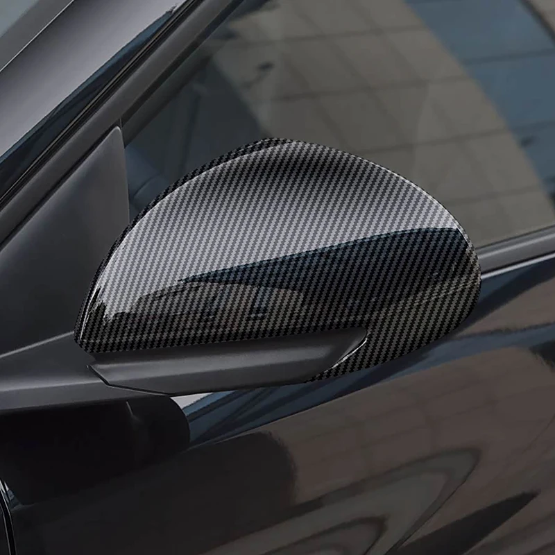 

Car Styling Rearview Mirror Decoration Cover Trim For BYD Seagull‌ 2023 Carbon Fiber Color Exterior Accessories