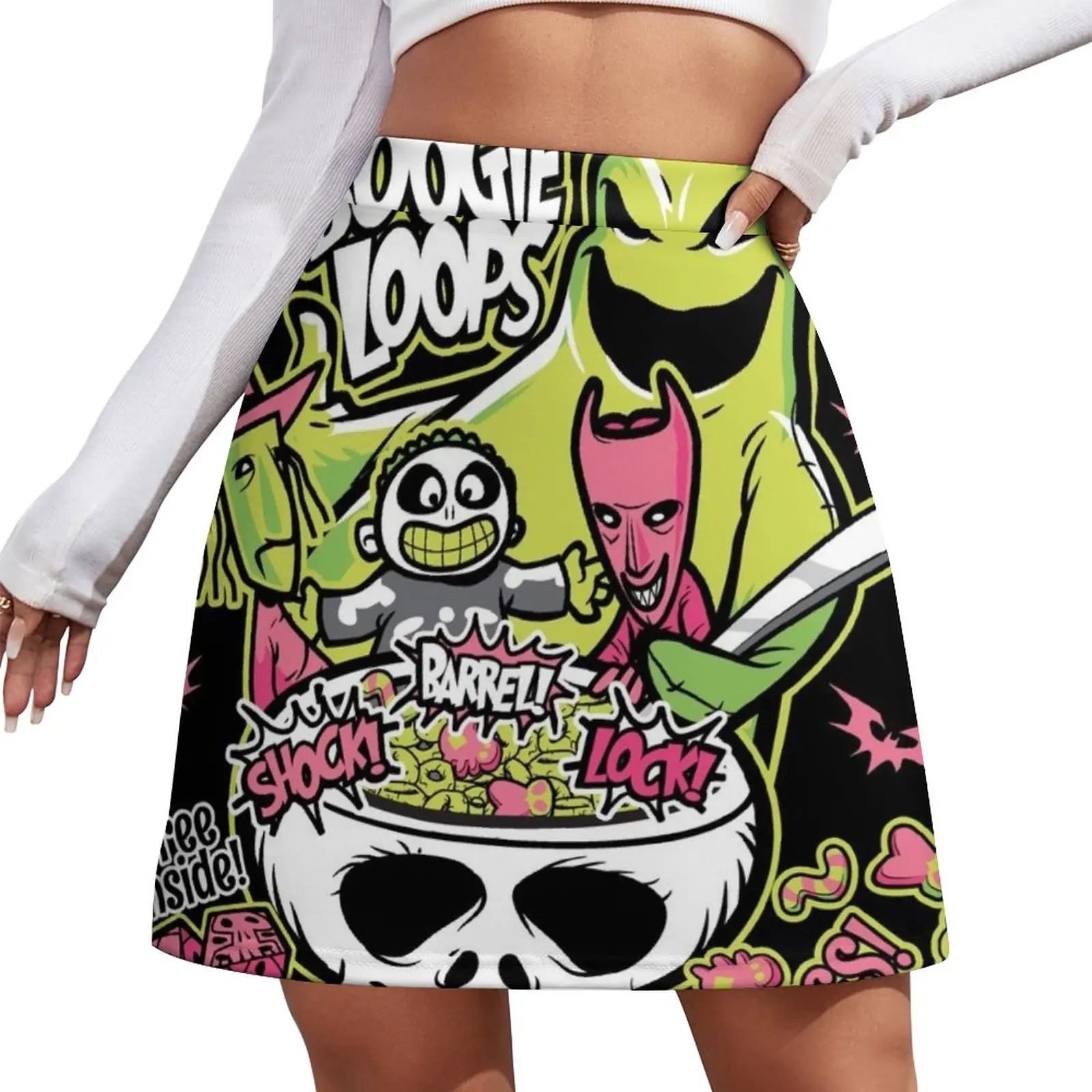 

Oogie Boogie Loops Mini Skirt festival outfit women women's skirts trend 2023 clothes for women