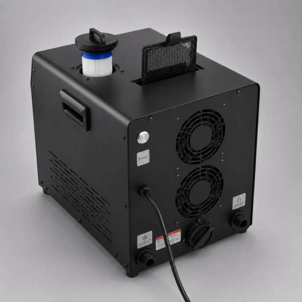 Ice Bath Chiller with Dual Filtration System, IPX4 Waterproof and Dustproof for Cold Plunge