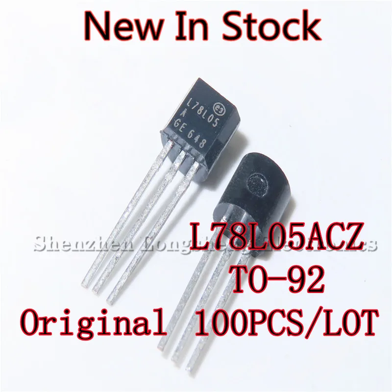 

100PCS/LOT L78L05A L78L05ACZ 78L05 TO-92 Three-terminal voltage stabilizer New In Stock Original Quality 100%