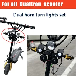 Universal LED Turn Signal Light Headlight Double Hron for Electric Scooter Thunder DT3 Victor