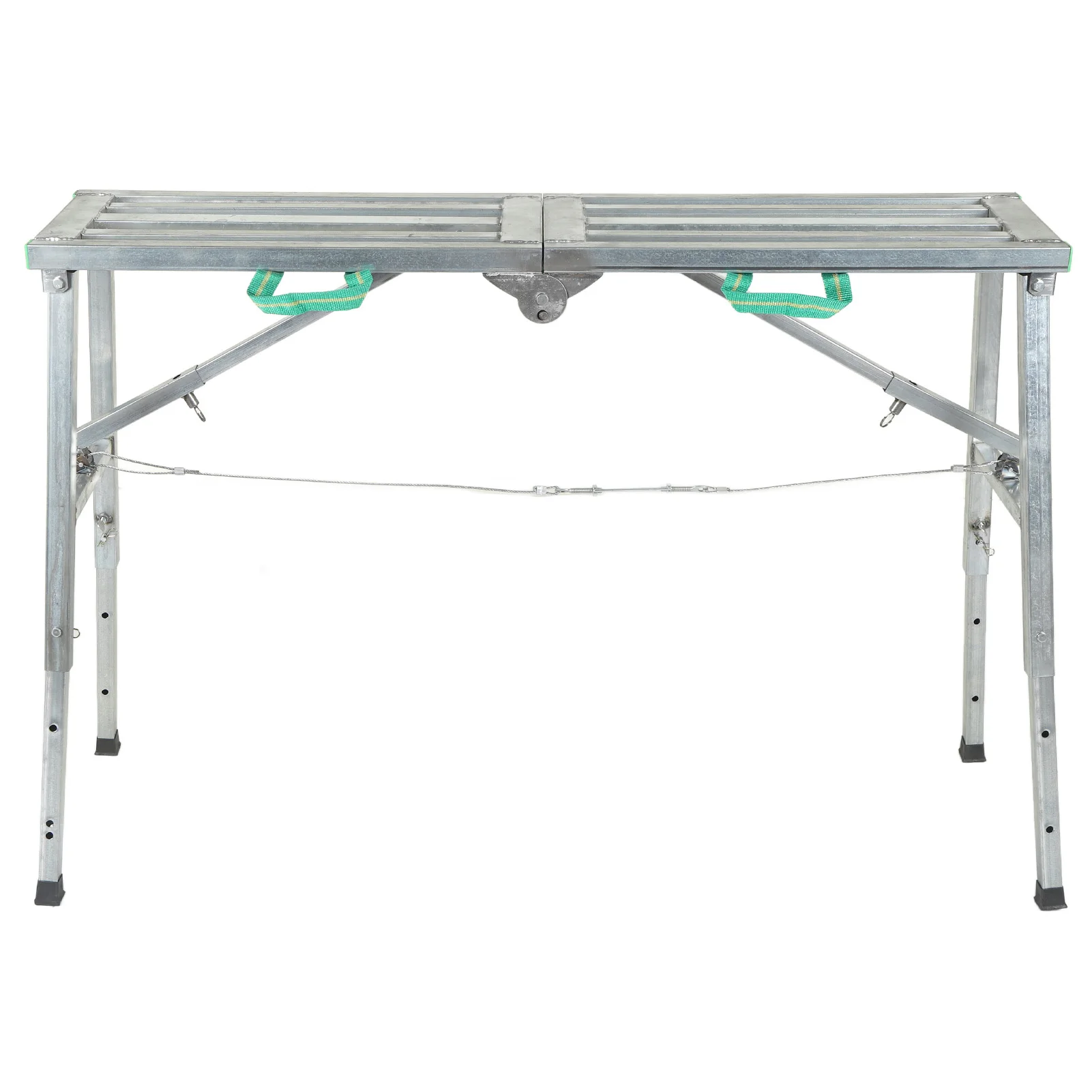 60–90 cm verstellbare, klappbare Arbeitsplattform, Aluminium, verdickte Gerüste, Trockenwand-Trittleiterbank – Detail 4