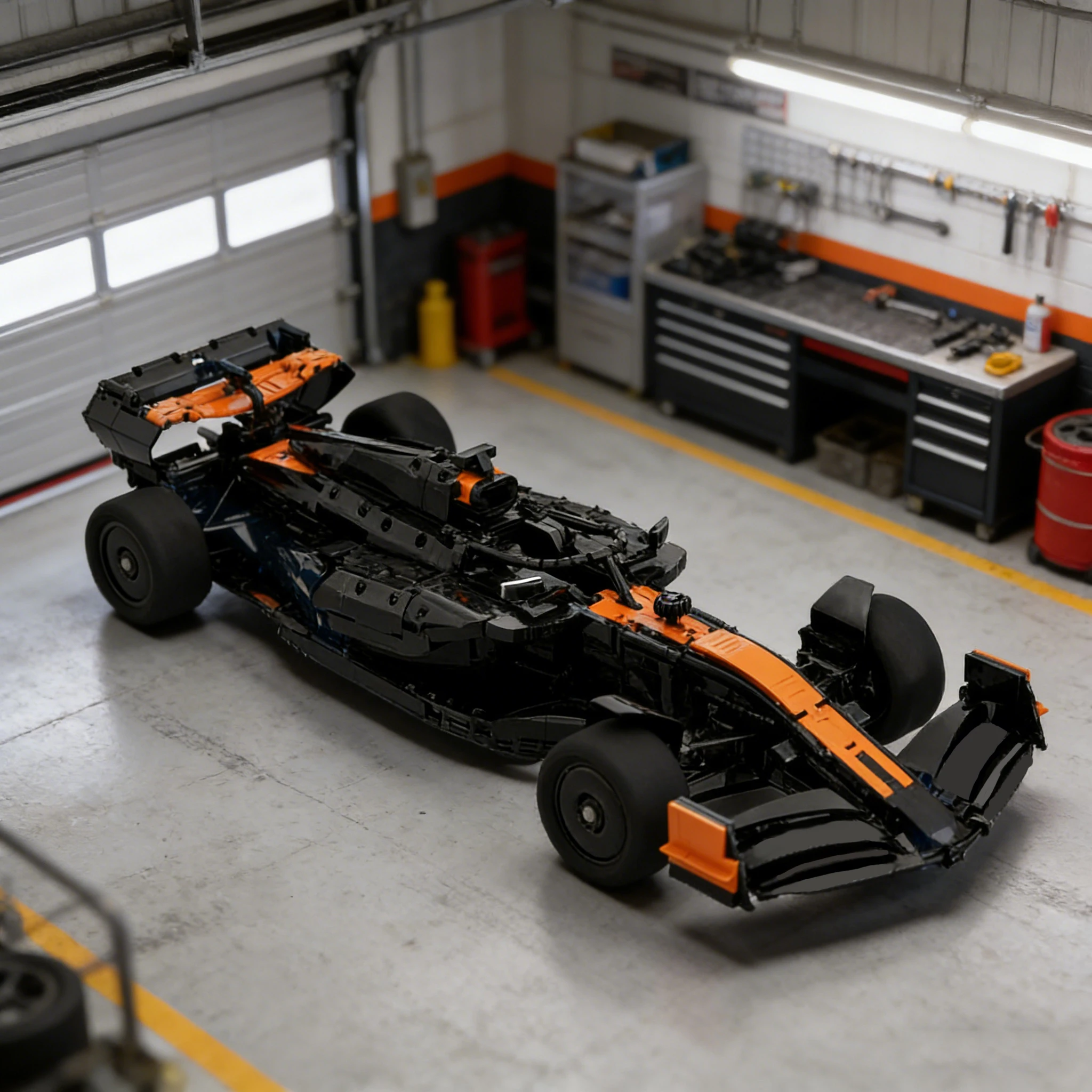 Voiture de sport à quatre roues, 3429 pièces, MOC personnalisable, modèle de blocs de construction modulaires, technologie DIY, jouet pour garçon, cadeau d'anniversaire