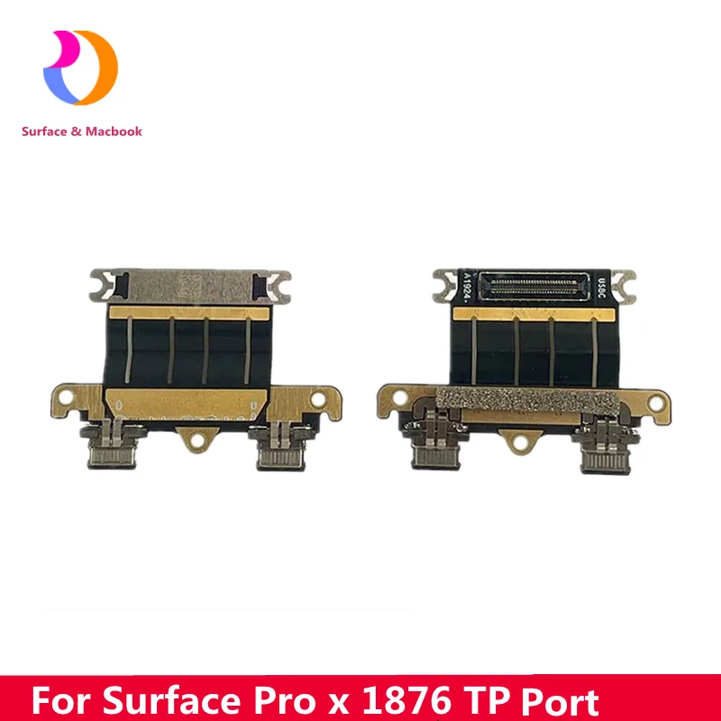 

Порт TP для Surface Pro X 1876 USB C A1924, запасная часть гибкого кабеля с портом TP
