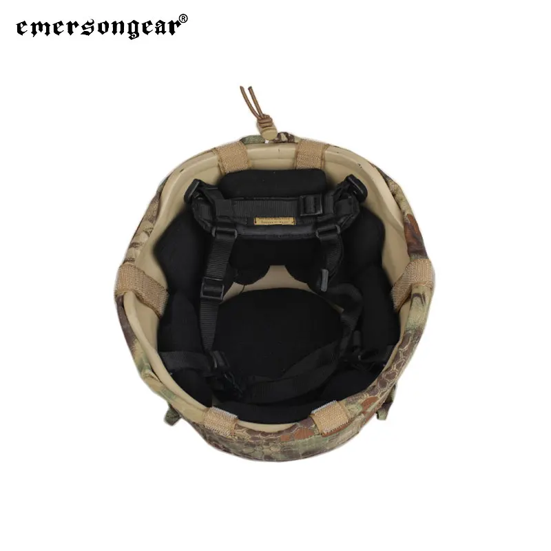 Emersongear 전술 2 세대 MICH 헬멧 커버, MICH 2001 보호 기어 의류, Milsim 사냥 하이킹 야외 사격