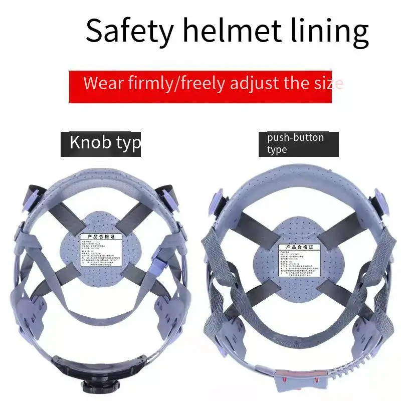 

Hard Hat Suspension Bumpsproof Attachment Bruisesproof Head Protection Adjustable Hard Hat Shell Insert Lightweight Hats Safety