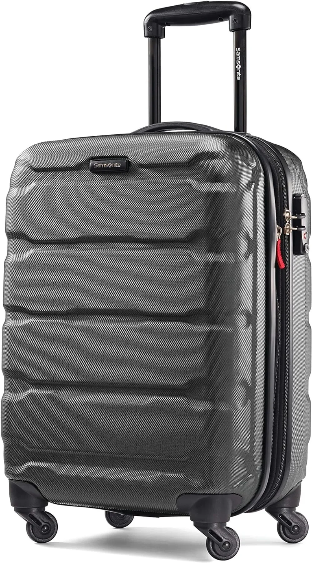 

2024 NewSamsonite Omni PC Расширяемый чемодан с твердой поверхностью и вращающимися колесами, ручная кладь 20 дюймов