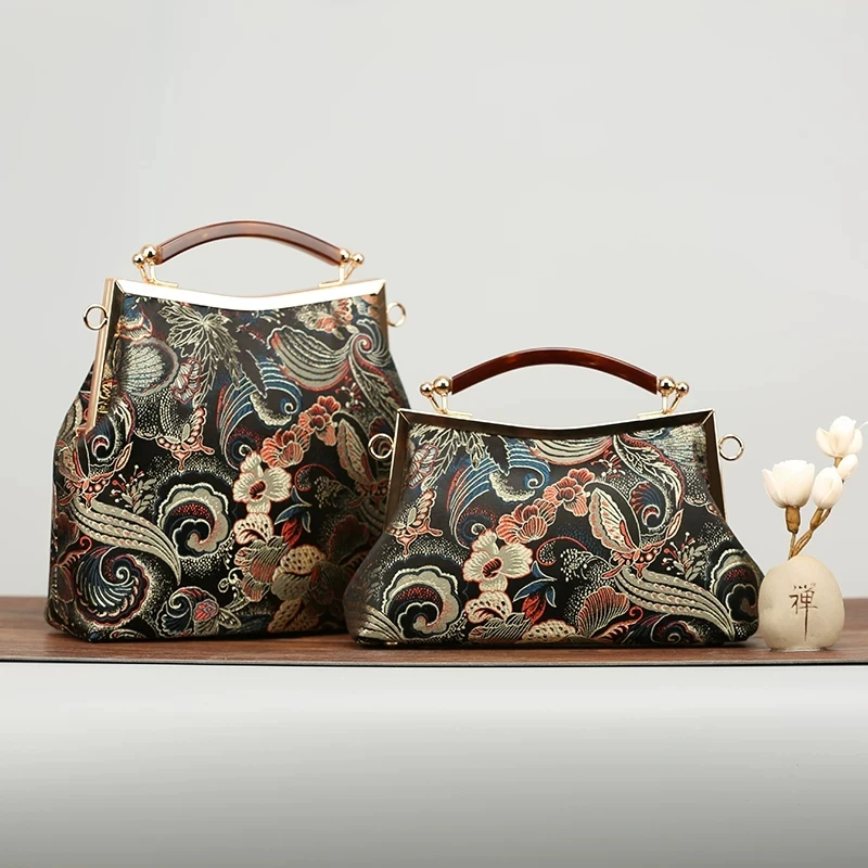 

Classic The Belt and Road Goods Bags Women Fengshui Bags Vintage Designer Bag Pure Handmade Wedding Chic Lady Women's Handbags