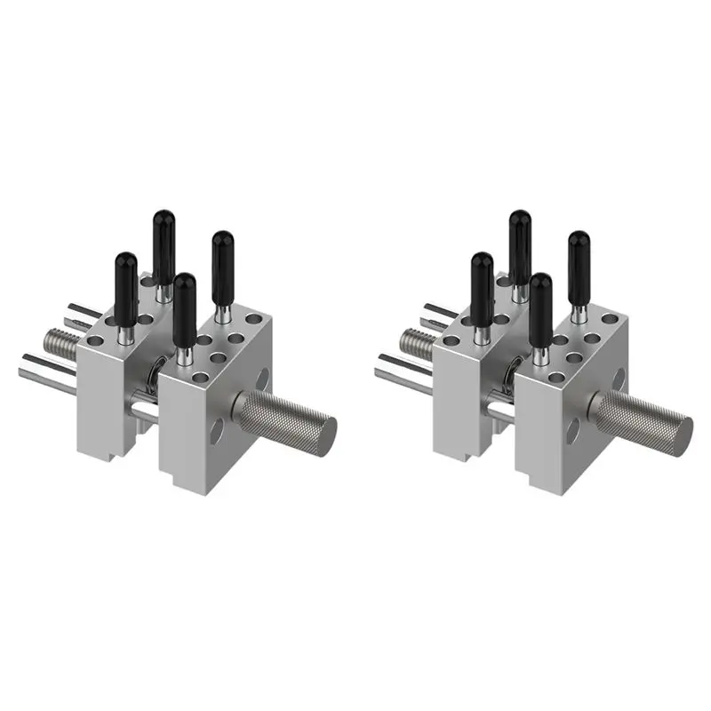 

2X Металлические тиски-фиксаторы, многофункциональный зажим для моделирования, фиксирующий держатель для DIY-проектов, тиски для ремонта и ремонтирования, для верстака с зажимами - AT64